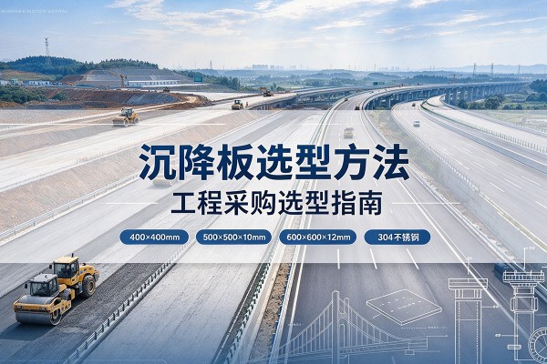 沙坡头沉降板选择方法