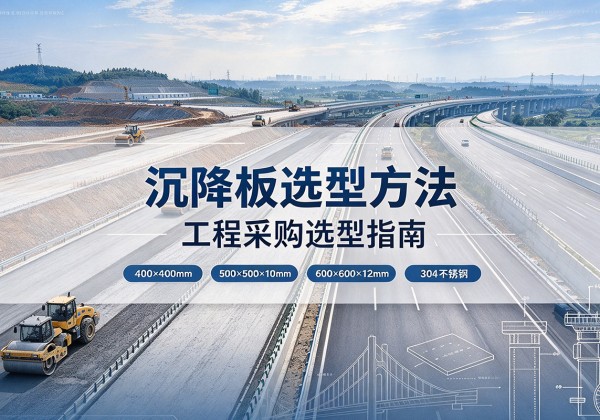 沙坡头沉降板选择方法
