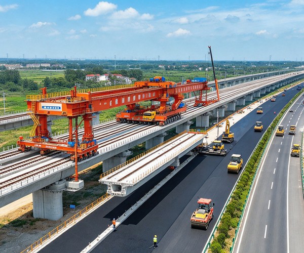 沙坡头公路建设